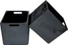 Schwarze Holzkiste für Kallax Regale 33cm x 37,5cm x 32,5cm Produktbild-Vorschau 5