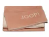 JOOP! plaid tinta unita doubleface colore rame-sabbia Anteprima dell’immagine prodotto 1