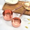 sada 4 odmeriek z nehrdzavejúcej ocele s odmernou kockou Náhľad obrázku produktu 4