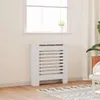 vidaXL MDF radiátorová lišta biela 78 cm Náhľad obrázku produktu 2