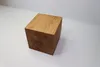 Mini scaffale a cubo in rovere massiccio 15x15x15cm, Anteprima dell’immagine prodotto 3