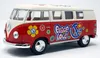 Modellauto T1 Bus Peace and Love 1962 rot / beige Produktbild-Vorschau 7