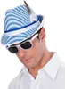 Lunettes bavaroises   bleu blanc - Accessoire pour l' Voir les images du produit 5