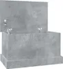 vidaXL Truhlica betónová sivá 50x30x28 cm odvodený výrobok Náhľad obrázku produktu 1