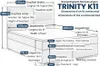 Boxspringbett mit Bettkasten Trinity K-11 Bonellfederkern Produktbild-Vorschau 2