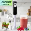 Power Stabmixer-Set 400W mit Zerkleinerer & Schneebesen – Produktbild-Vorschau 3