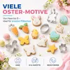 Set van 16 uitsteekvormen met verschillende patronen, Productafbeelding-voorbeeld 3