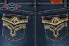 Western Damen Bootcut-Jeans »DIAMOND« Stone-Wash gestickte Produktbild-Vorschau 3