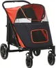 PawHut Hundewagen, Hundebuggy mit Kissen, faltbarer Produktbild-Vorschau 10