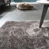 Edler Teppich Shaggy Hochflor Einfarbig Flauschig Glänzend Produktbild-Vorschau 3