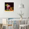 Leinwandbild rotes getränk und zitronenscheiben 60x60 cm Produktbild-Vorschau 2