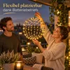 LED Kugel 20cm Schwarz - Leuchtkugel mit 100 LEDs für innen Produktbild-Vorschau 9