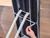 Leifheit 71679, Bügelbrettbezug Polsterung, Anthrazit, Produktbild-Vorschau 3