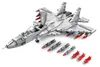 Reobrix 33028 Kampfjet 1066 Teile 53,5 cm ab 14 Produktbild-Vorschau 1