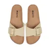 Pantoletten Damen Bequeme Hausschuhe Kork Sandalen mit Produktbild-Vorschau 6