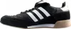 A side view of a black Adidas sneaker with white stripes. Náhled obrázku produktu