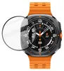 A close-up of a smartwatch screen protector being placed on a smartwatch. Anteprima dell’immagine prodotto