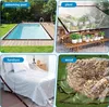 Transparent Plane mit ösen 3mx3m, Abdeckplane Wasserdicht, Produktbild-Vorschau 6