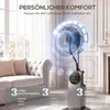 Ventilátor HOMCOM s vodním chlazením, zvlhčovačem vzduchu, Náhled obrázku produktu 5