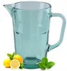Grüner Glaskrug 1l für kalte Getränke, Säfte, Limonade, Produktbild-Vorschau 6