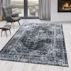 Teppich Läufer Wohnzimmer Schwarz 80x250 Orientalisches Produktbild-Vorschau 2