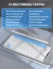 Tastatur Maus Set, Deutsch QWERTZ Layout, 2.4 GHz Funk Mini Produktbild-Vorschau 5