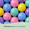 50 Bunte Bälle für Bällebad 5,5cm Baby Spielbälle Kinder Produktbild-Vorschau 2