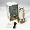 LED Akku Tischlampe Gold Kabellos, Touch Tischleuchte Produktbild-Vorschau 12