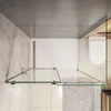 130x70x195cm Schiebetür 8mm NANO Seitenwand  U-Form Kabinen Produktbild-Vorschau 6