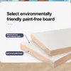 A diagram illustrating the layers of an environmentally friendly, paint-free board. Produktbild-Vorschau