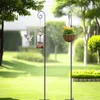 FATIVO, lot de 2 piquets de jardin en métal avec crochet — Voir les images du produit 1