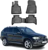 1999-2006 BMW X5 E53 Tappetini TPE Nero 4 pezzi Anteprima dell’immagine prodotto 1