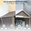 Zeltgarage Fahrrad Gerätehaus Garagenzelt Lagerzelt Mobil Produktbild-Vorschau 6