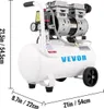 VEVOR Flüsterkompressor 25 L, Leise Ölfrei Kompressor 750 Produktbild-Vorschau 8