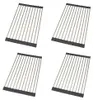 Faltbarer Topfuntersetzer aus Edelstahl – 4er Set – Produktbild-Vorschau 1