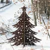 sapin de Noël 3D en acier avec rouille noble H140 cm - Voir les images du produit 5