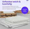 Wolkenfeld Bettwäsche 135x200 Grau Weiß - kuschelig weich & Produktbild-Vorschau 10