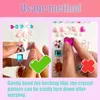 Selbstklebende Glitzersteine, 5 Blatt, bunt, für Bastelprojekte Anteprima dell’immagine prodotto