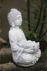 Schöner Buddha mit Schale aus Steinguss perfekt für den Produktbild-Vorschau 2