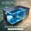 Aluminium Box mit Deckel 135L Schwarz Alukiste Kiste Produktbild-Vorschau 5