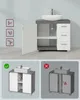VASAGLE Waschbeckenunterschrank, Badezimmerschrank, 3 große Produktbild-Vorschau 4