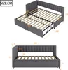 Sweiko wielofunkcyjna rozkładana sofa w kształcie litery L Podgląd zdjęcia produktu 11