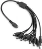 Adaptateur de câble d'alimentation DC 12V 1 femelle vers 8 Voir les images du produit 4
