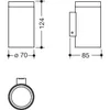 HEWI Glasbecher mit Halter des Systems 900, Halter aus Produktbild-Vorschau 3