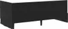 vidaXL Hoekbed met hoofdeinde, zwart, 90 cm x 200 cm, Productafbeelding-voorbeeld 7