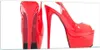 Bilder auf glas - Ferse Schuhe Frauen Mode - 120x50cm - Produktbild-Vorschau 1