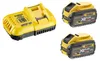 Pack DEWALT DCB118X2-QW FLEXVOLT avec chargeur DCB118 et 2 Voir les images du produit 7