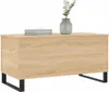 vidaXL Konferenčný stolík Sonoma Dub 90x44,5x45 cm odvodený Náhľad obrázku produktu 4