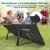 Faltbares Solarpanel Solarmodul Monokristallin 100W Produktbild-Vorschau 8