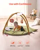 Tapis de jeu VEVOR, tapis d'éveil avec 6 jouets sensoriels, Voir les images du produit 5